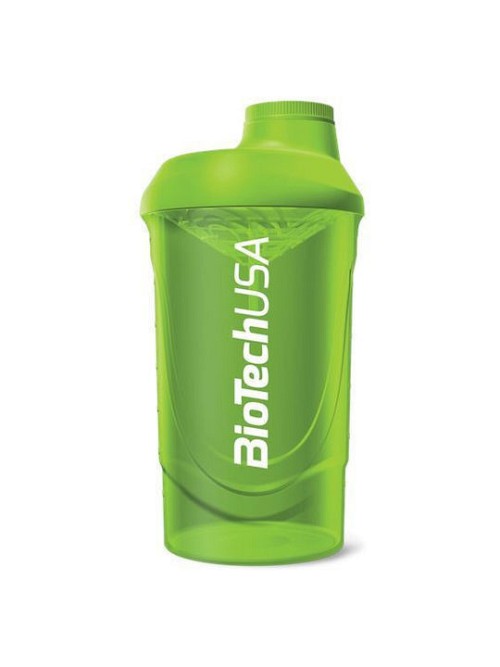 Biotech USA Wave Shaker Πρωτεΐνης 600ml Πλαστικό Πράσινο