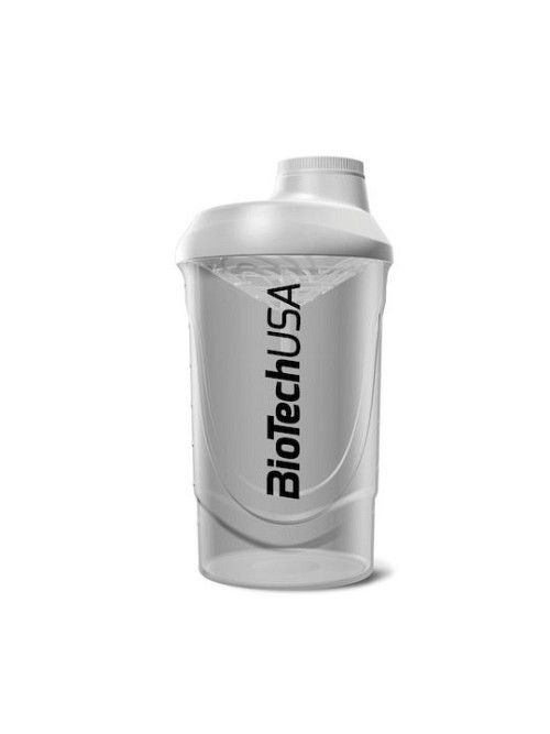 Biotech USA Wave  Shaker Πρωτεΐνης 600ml Πλαστικό Διάφανο