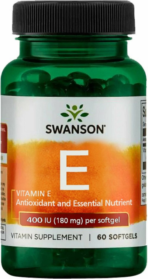 Swanson Vitamin E 400iu 60 μαλακές κάψουλες