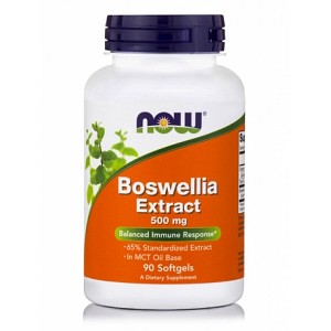 Boswellia Extract 500 mg 90 μαλακές κάψουλες - Now