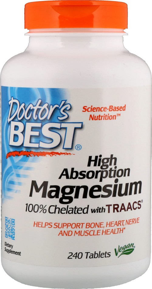 Doctor's Best High Absorption Magnesium 240 ταμπλέτες