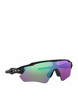 Oakley Radar EV Path Prizm Golf Ανδρικά Γυαλιά Ηλίου με Μαύρο Κοκκάλινο Σκελετό και Μωβ Καθρέφτη Φακό OO9208-44