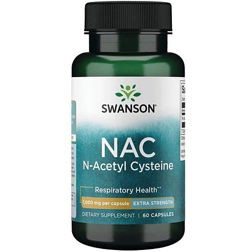Swanson N-Acetyl Cysteine 1000mg 60 κάψουλες