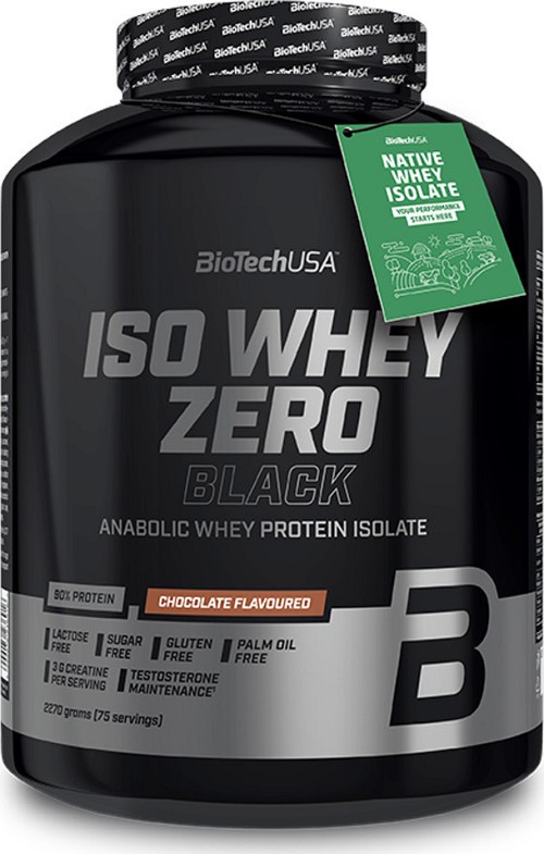 Iso Whey Zero Black 2270gr Chocolate - Biotech USA