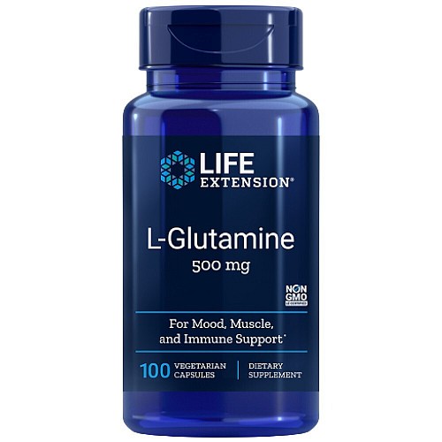Life Extension L-Glutamine 500mg 100 caps