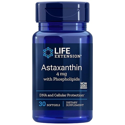 Life Extension Astaxanthin 4mg 30 Softgels