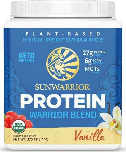 Sunwarrior Warrior Blend Plant Based 375gr Vanilla