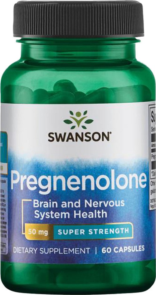 Swanson Super-Strength Pregnenolone 50mg 60 κάψουλες