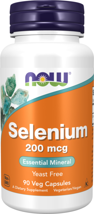 Selenium 200mcg 90 φυτοκάψουλες - Now Food