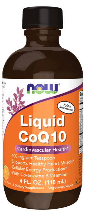 Liquid CoQ10 118ml - Now Foods