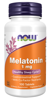 Now Foods  Melatonin 1 mg 100 Tablets
