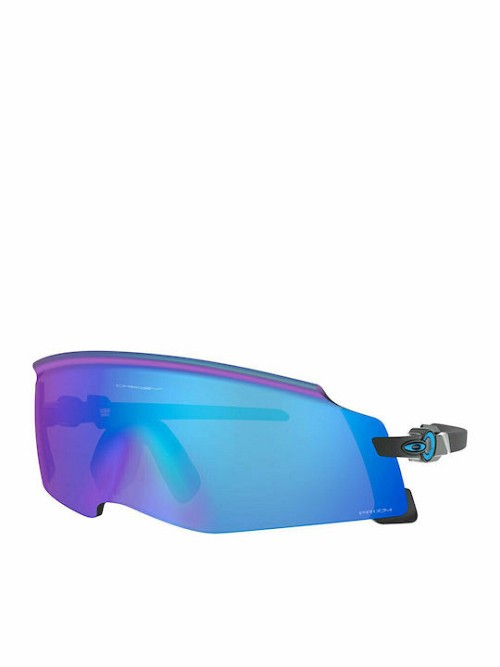 Oakley Ανδρικά Γυαλιά Ηλίου με Μπλε Κοκκάλινο Σκελετό και Μπλε Καθρέφτη Φακό OO9455-03