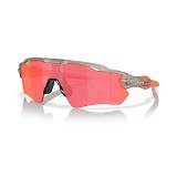 Oakley Radar Ev Path Ανδρικά Γυαλιά Ηλίου με Γκρι Κοκκάλινο Σκελετό και Κόκκινο Polarized Καθρέφτη Φακό OO9208-F8