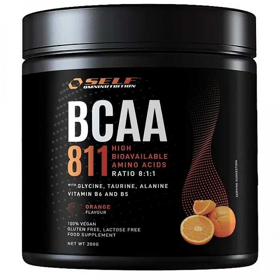 BCAA 8:1:1 200g Orange- Self Omninutrition