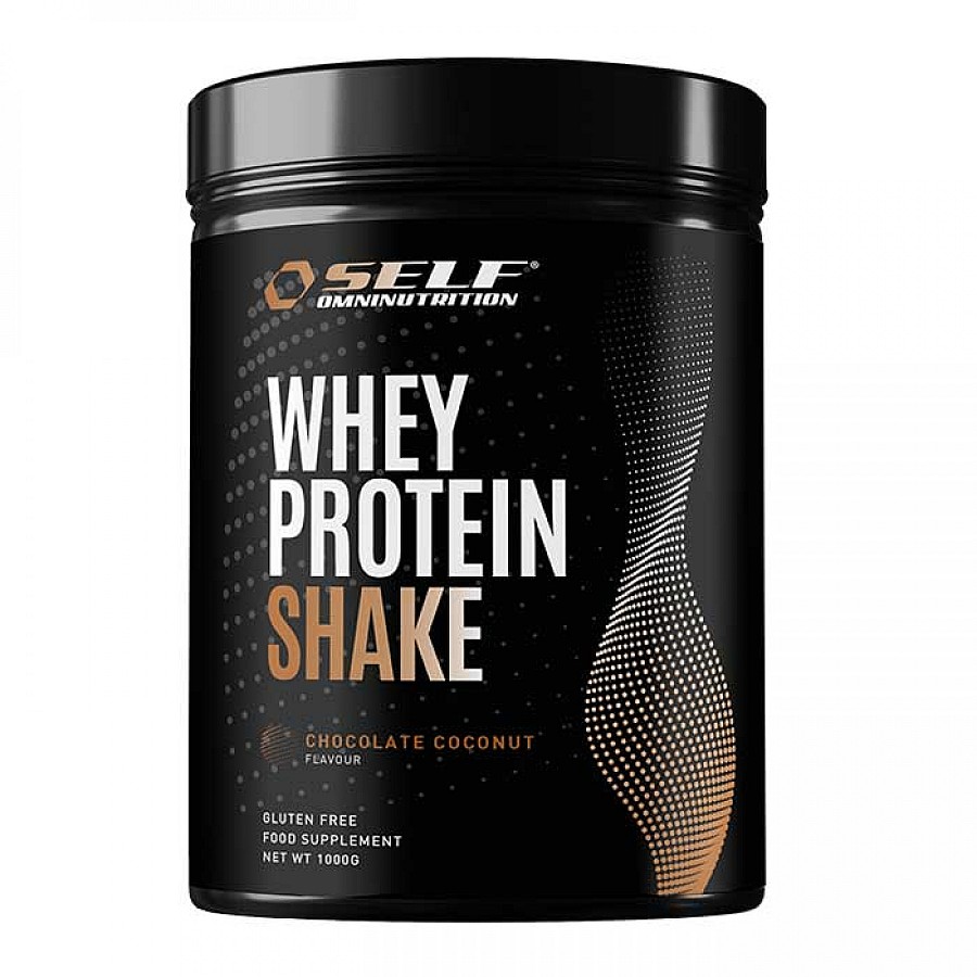 Whey Protein Shake 1kg Chocolate Coconut - Self