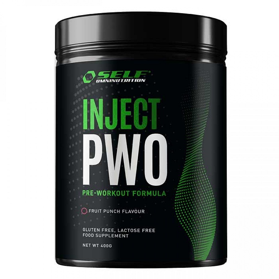 Inject Pre Workout 400g  Fruit Punch- Self Omninutrition