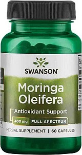 Swanson Full Spectrum Moringa Oleifera 400mg 60 κάψουλες