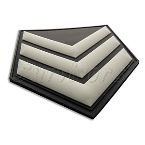 Βαθμοί αστυνομίας 3D Μπράτσου με Velcro (ζευγάρι)