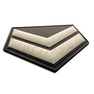 Βαθμοί αστυνομίας 3D Μπράτσου με Velcro (ζευγάρι)