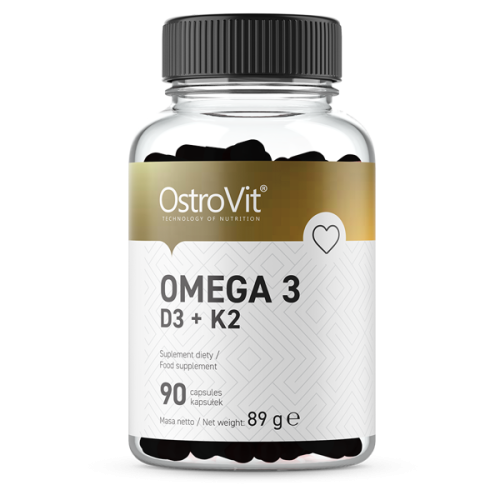 Ostrovit Omega 3 D3 + K2 90caps