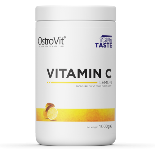 OstroVit Vitamin C Powder 1000g I Lemon Flavored