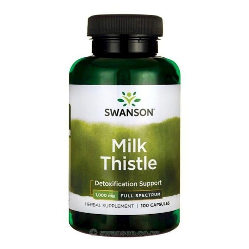 Swanson Milk Thistle 500 mg 100 caps