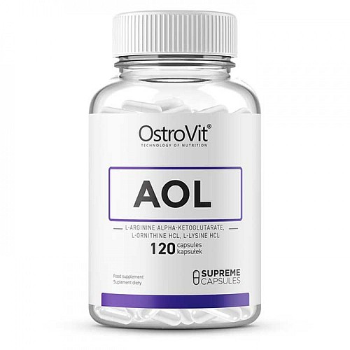 OSTROVIT AOL (arginine+ornithine+lysine)  - 120 Caps